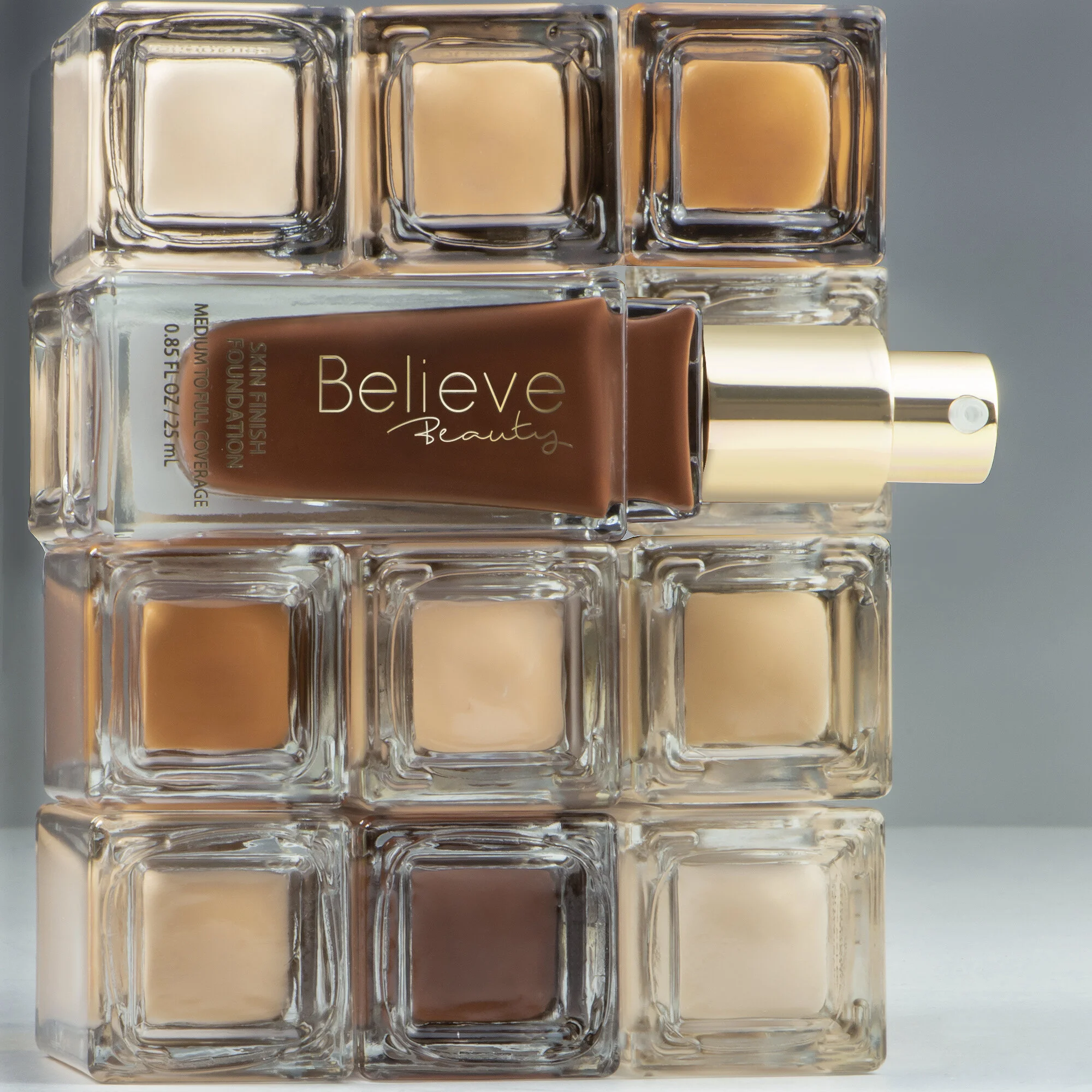 Skin Finish Foundation Believe Beauty Only at Dollar General